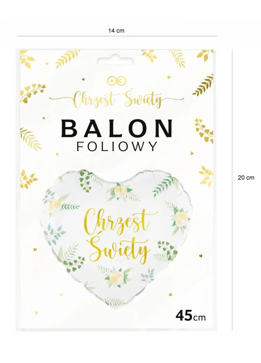 Balon CHRZEST ŚWIĘTY 45cm