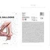 Balon CYFRA 4 różowe złoto 86 cm