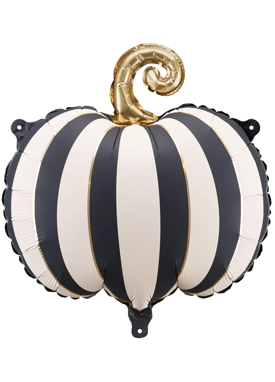 Balon DYNIA w paski czarno-białe