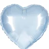 Balon foliowy błękitny SERCE 45cm