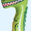 Balon foliowy CYFRA 7 krokodyl 42cm