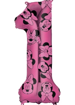 Balon foliowy CYFRA 1 Myszka Minnie