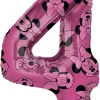 Balon foliowy CYFRA 4 Myszka Minnie
