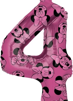 Balon foliowy CYFRA 4 Myszka Minnie