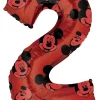 Balon foliowy CYFRA 2 Myszka Mickey