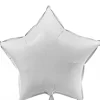Balon foliowy GWIAZDA szary 45cm