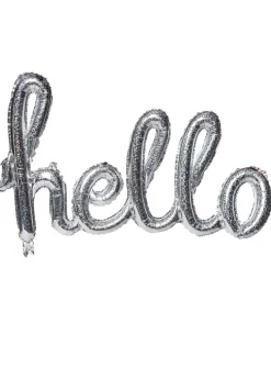 Balon foliowy HELLO holograficzny