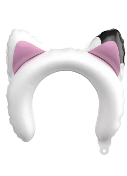 Balon foliowy KOCI DOMEK GABI opaska na głowę kocie uszy 21.5x21 cm