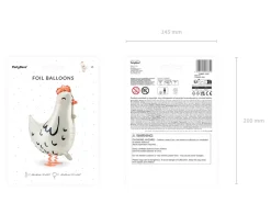 Balon foliowy Kurka
