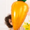 Balon foliowy MARCHEWKA na Wielkanoc 42x91cm