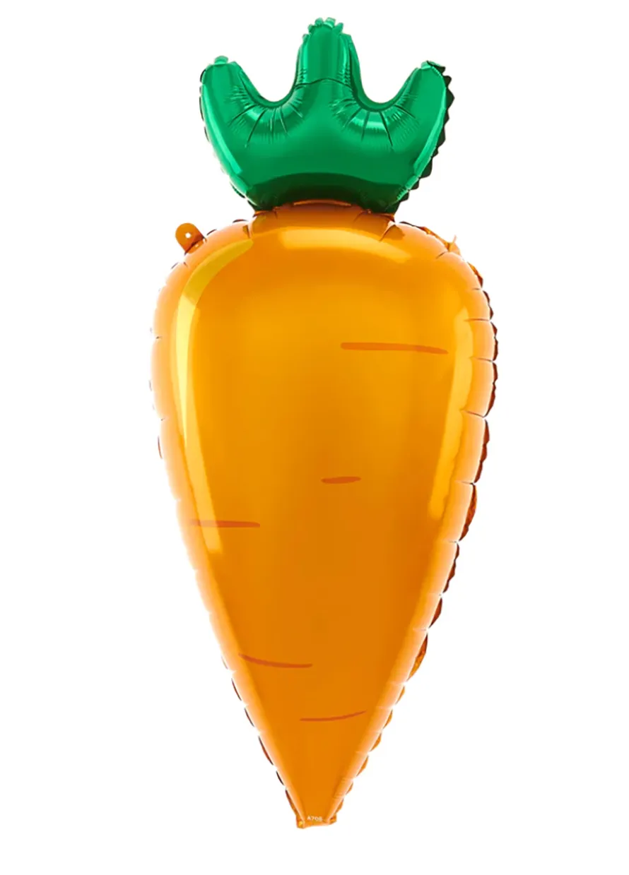 Balon foliowy MARCHEWKA na Wielkanoc 42x91cm