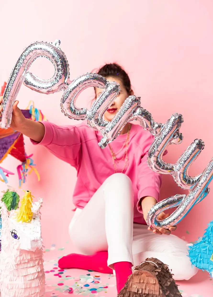 Balon foliowy PARTY holograficzny