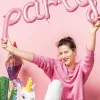 Balon foliowy PARTY różowy