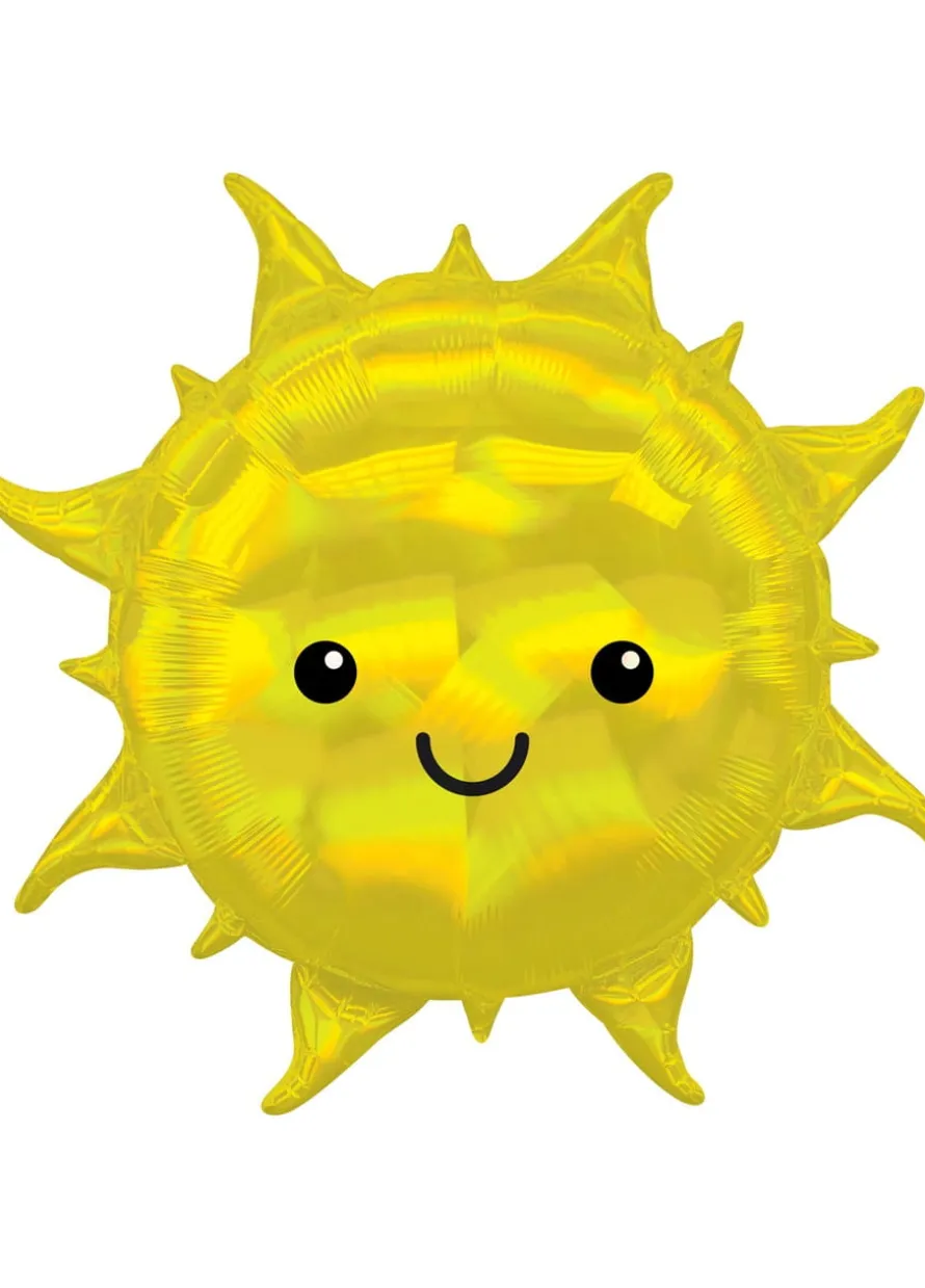 Balon foliowy SŁOŃCE holograficzny (68cm x 68cm)
