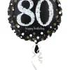 Balon foliowy 80 URODZINY Sparkling 45cm