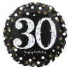 Balon foliowy 30 URODZINY Sparkling 43cm