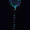 Balon KOLOROWY LED przezroczysty