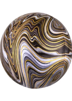 Balon kula MARBLE marmurkowy