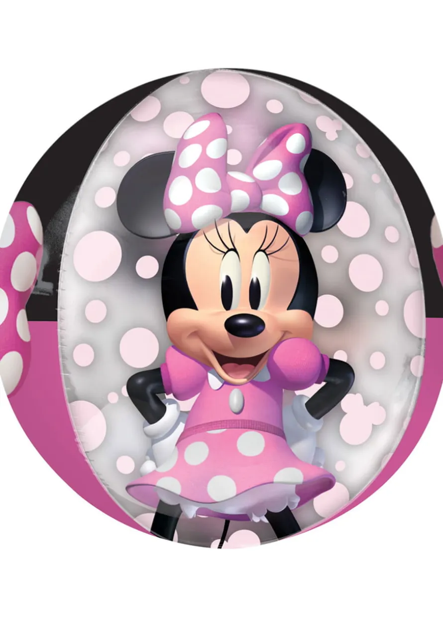 Balon kula MYSZKA MINNIE foliowy