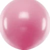 Balon metaliczny OLBRZYM różowy 1m