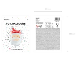 Balon MIKOŁAJ foliowy balon świąteczny