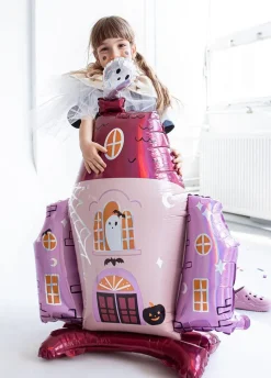 Balon na Halloween dla dzieci NAWIEDZONY DOM 116cm