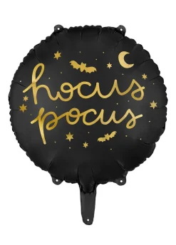 Balon na hel HOCUS POCUS czarny 45cm