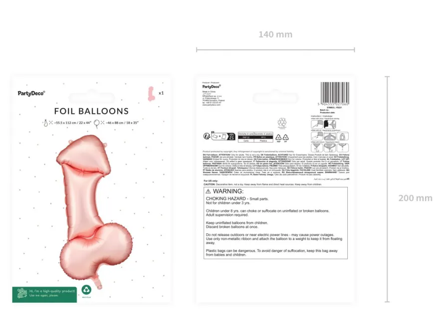 Balon na panieński WILLY