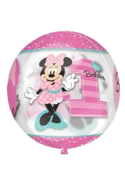 Balon na roczek MYSZKA MINNIE kula