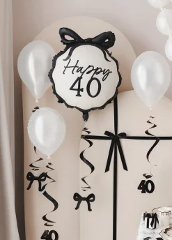 Balon na 40 urodziny HAPPY 40