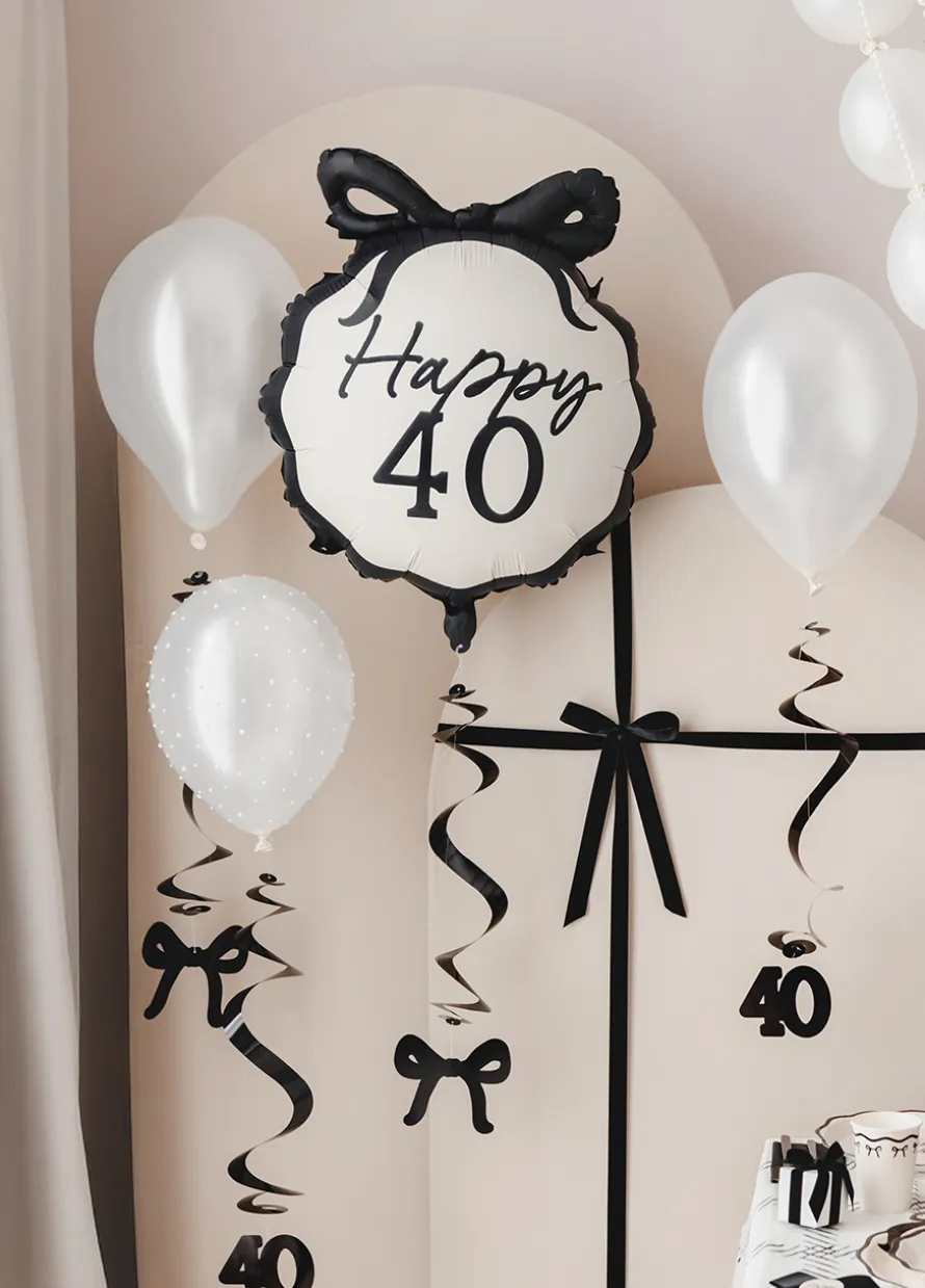 Balon na 40 urodziny HAPPY 40
