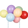 Balonowy topper na tort TĘCZA 29 cm
