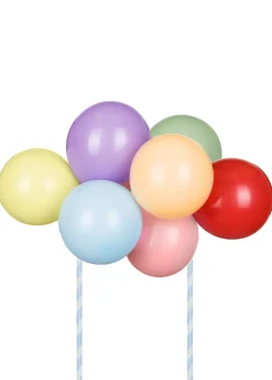 Balonowy topper na tort TĘCZA 29 cm