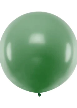 Balon pastelowy OLBRZYM ciemnozielony 1m