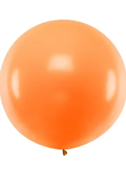 Balon pastelowy OLBRZYM ciemny pomarańczowy 1m
