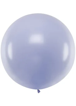 Balon pastelowy OLBRZYM fioletowy 1m