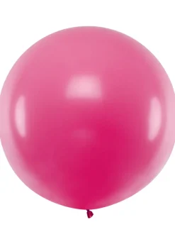 Balon pastelowy OLBRZYM fuksja 1m