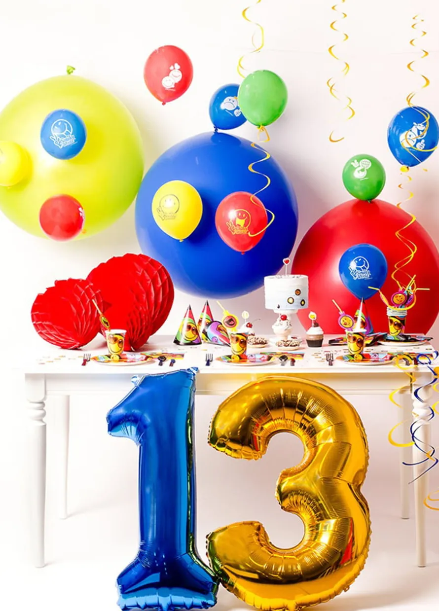 Balon pastelowy OLBRZYM granatowy 1m