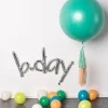 Balon pastelowy OLBRZYM leśna zieleń 1m
