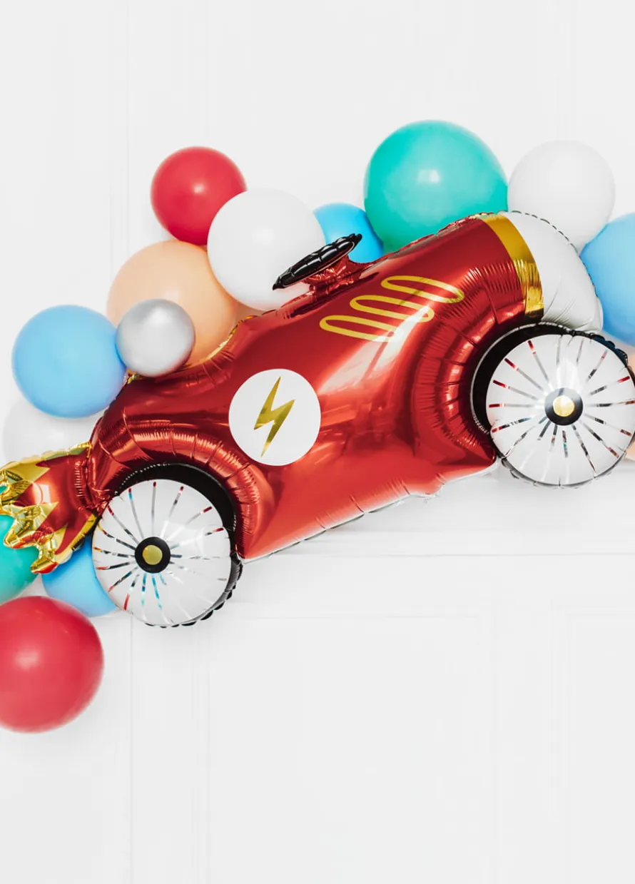 Balon SAMOCHÓD dekoracja na urodziny chłopca 93x48cm