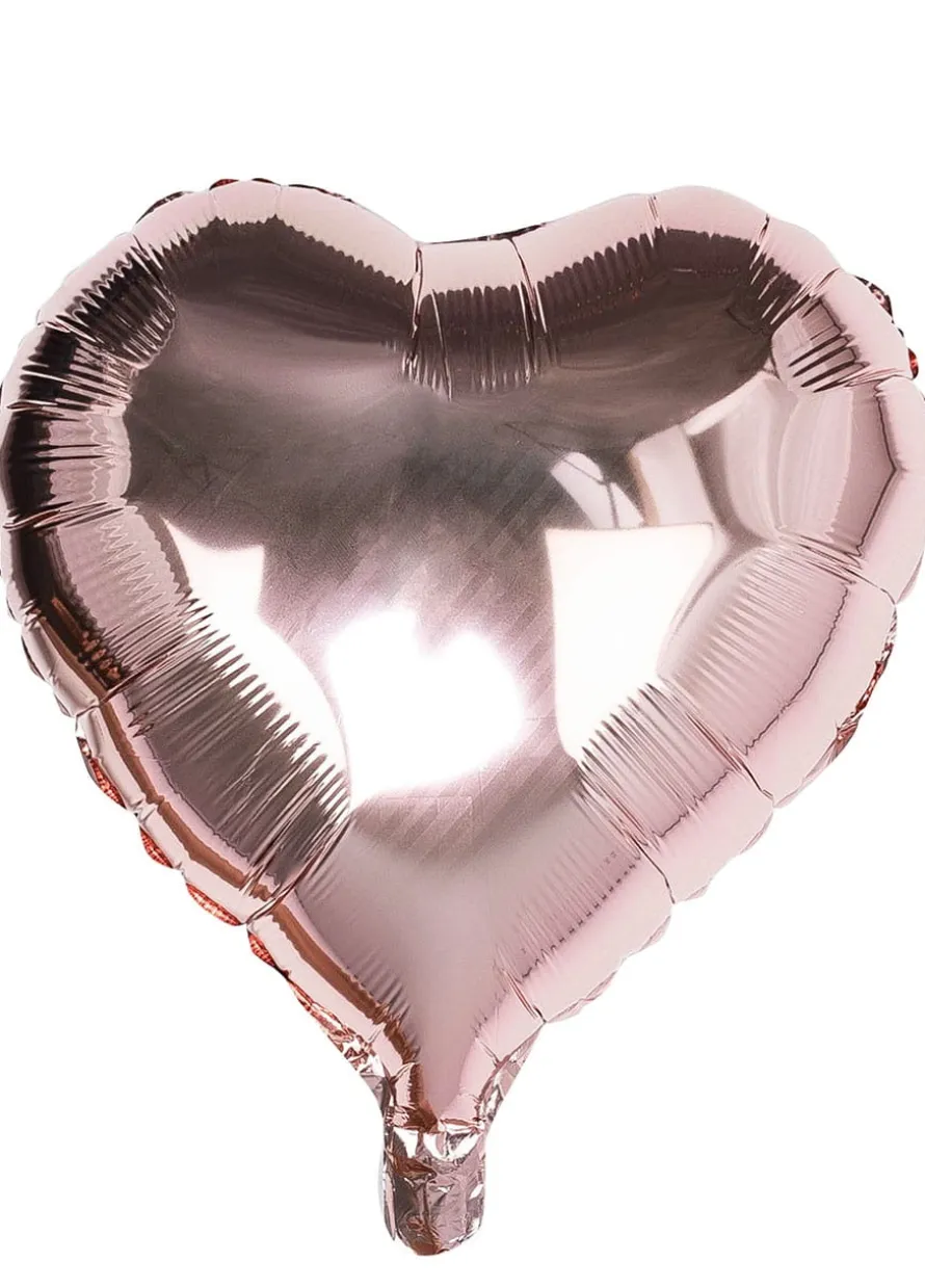 Balon SERCE rose gold 40cm