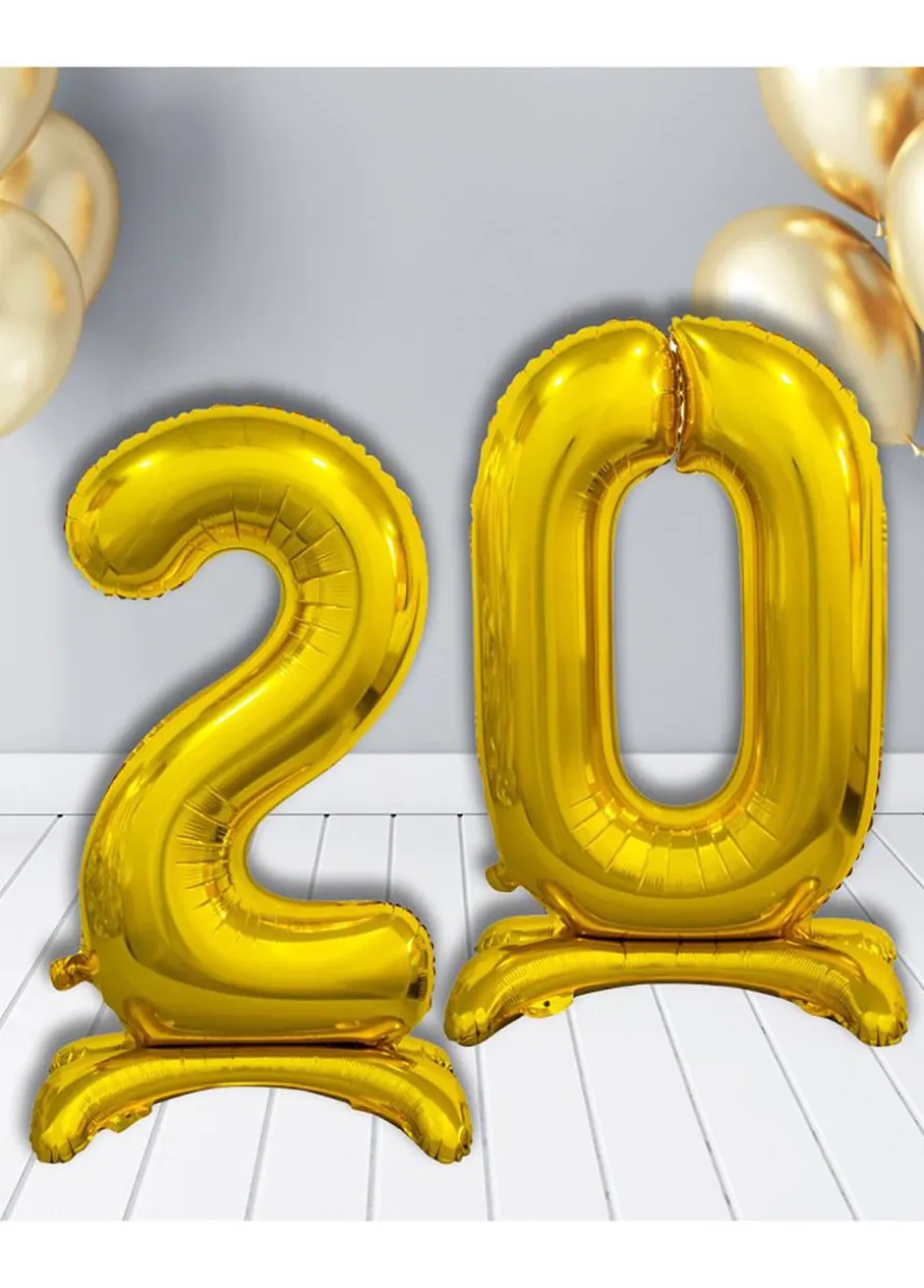 Balon STOJĄCY cyfra 2