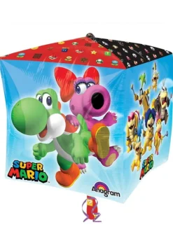 Balon SUPER MARIO sześcian