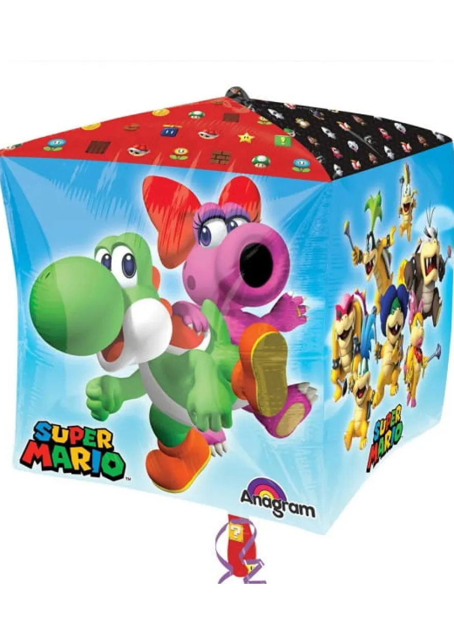 Balon SUPER MARIO sześcian