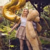 Balon urodzinowy CYFRA 2 złoty 85cm