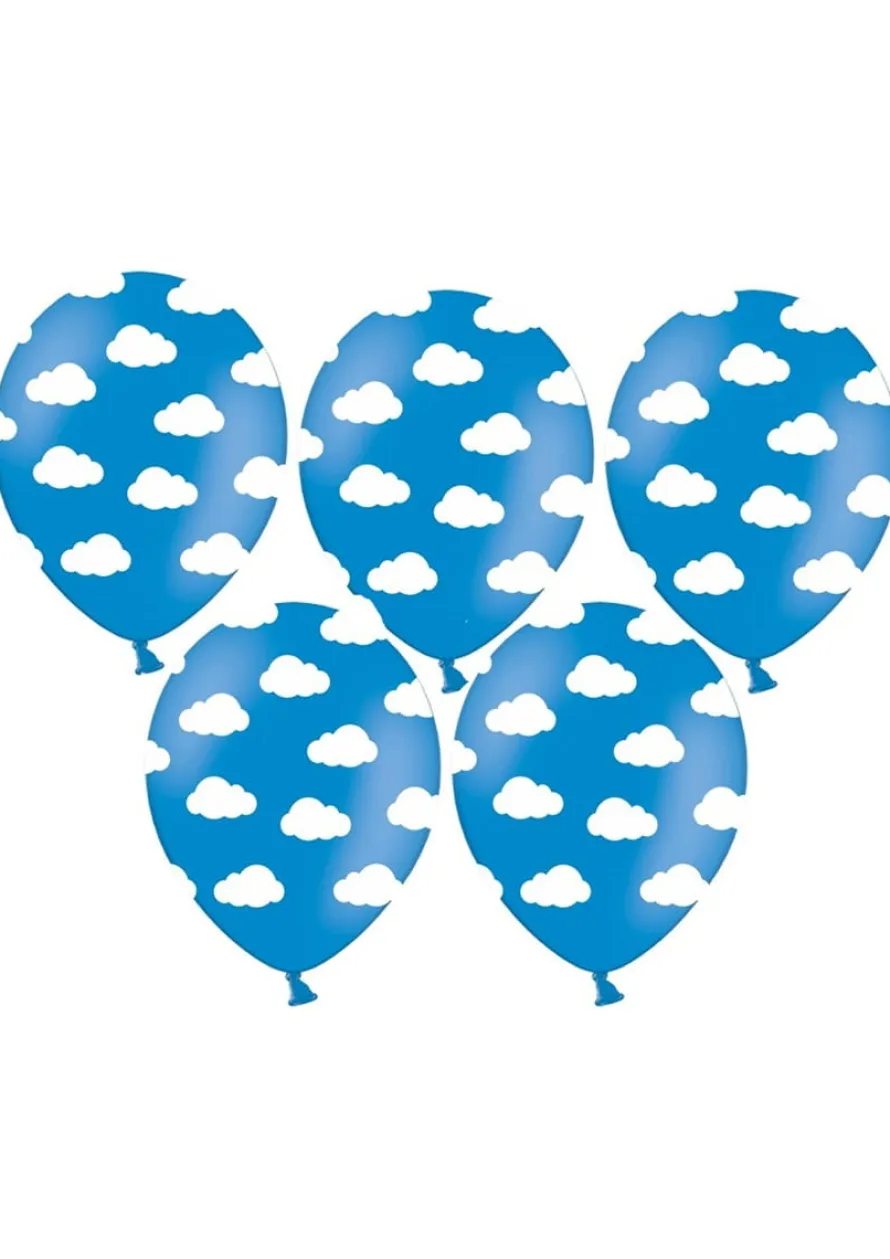 Balony CHMURKI 30 cm (6szt.)