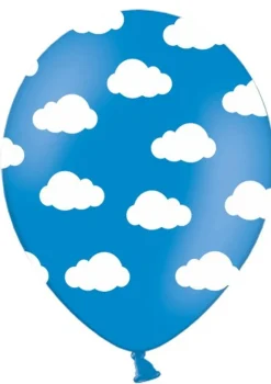 Balony CHMURKI 30 cm (6szt.)