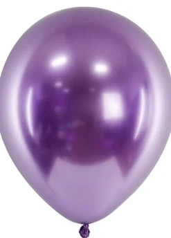 Balony chromowane fioletowe 30 cm (50szt.)
