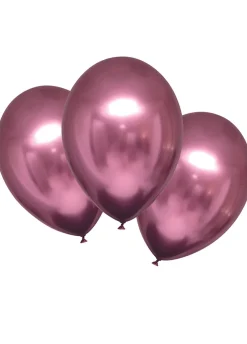 Balony chromowane RÓŻOWE (6szt.)