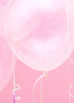 Balony CRYSTAL przezroczyste 30cm (100szt.)